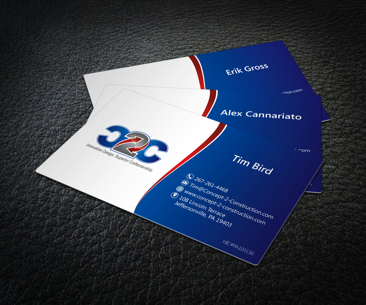 Business Card Design by Radu Borzea for this project | Design #2937417