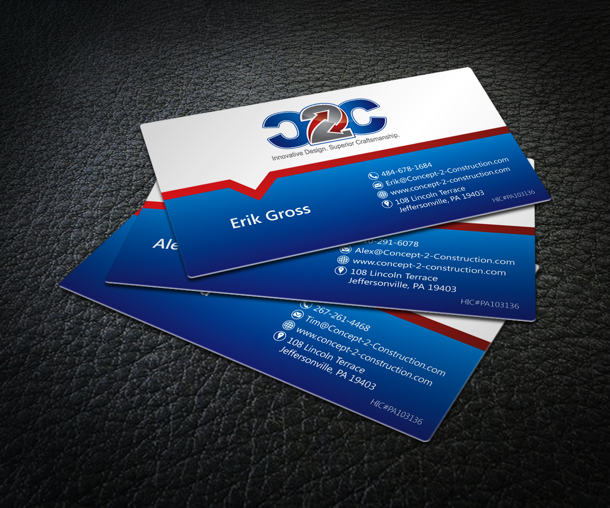 Business Card Design by Radu Borzea for this project | Design #2937530