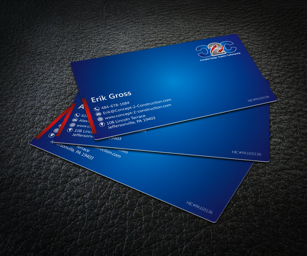 Business Card Design by Radu Borzea for this project | Design #2937620