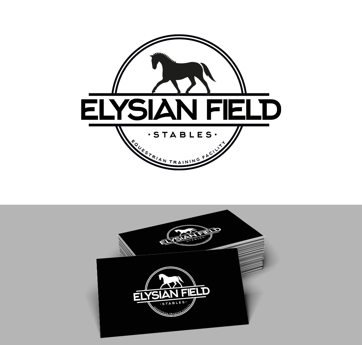 Logo Design by trufya for Elysian Field Stables | Design #21751919