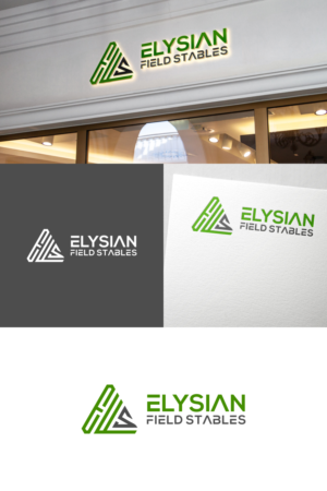 Elysian Field Stables | Logo Design by untung bertubi-tubi