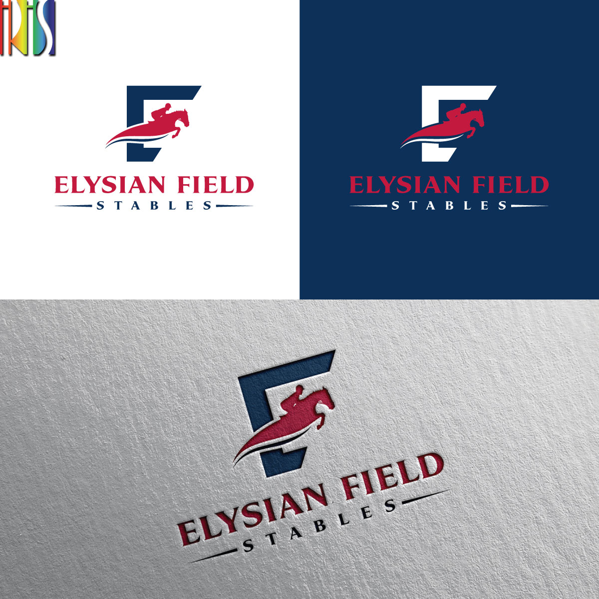 Logo Design by Iris 3 for Elysian Field Stables | Design #21700076