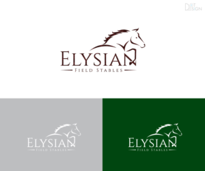 Elysian Field Stables | Logo Design by Dot Design 3