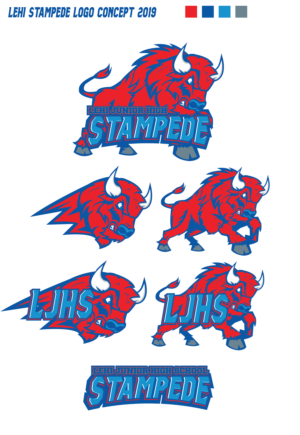 Mascot Design by Michael Condello for Lehi Junior High School  | Design: #21714502