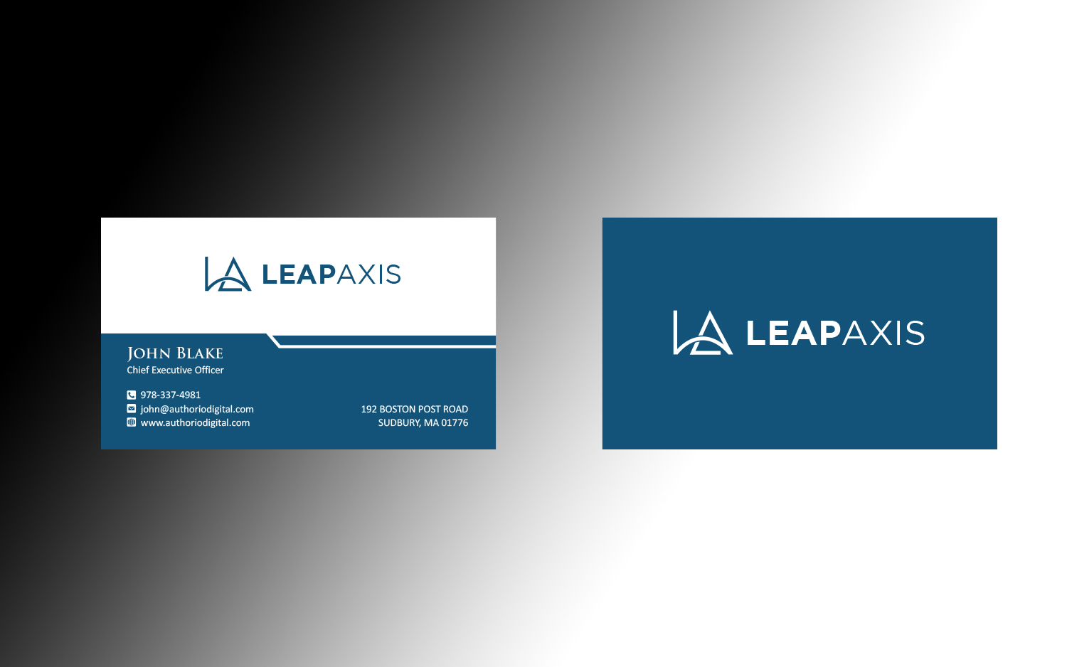 Business Card Design by MT for Leap Axis AS | Design #21690976