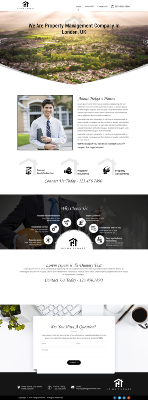 Web Design by HarmiDesigning for this project | Design: #21698546