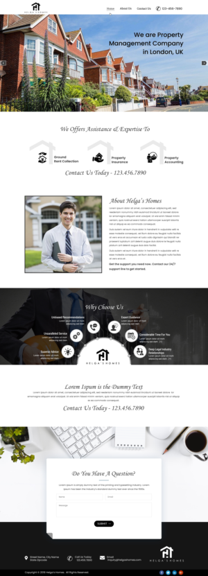 Web Design by HarmiDesigning for this project | Design: #21698548