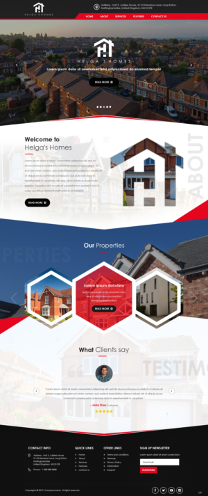 Web Design by pb for this project | Design: #21704001