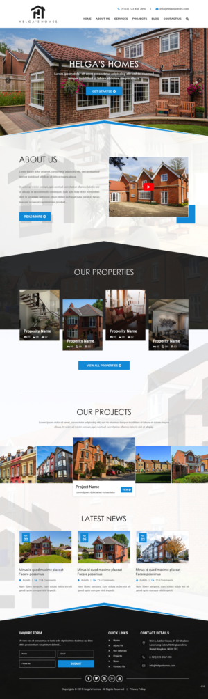 Web Design by pb for this project | Design: #21704002