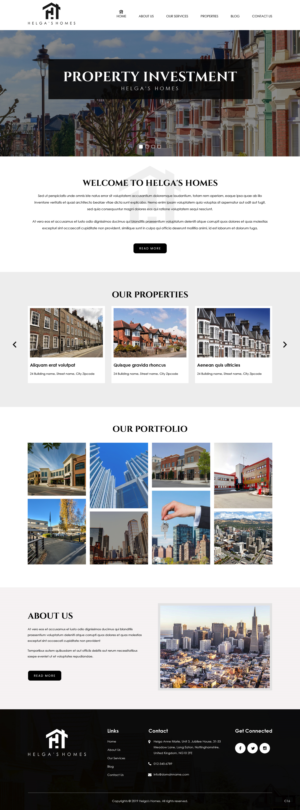 Web Design by pb for this project | Design: #21704004