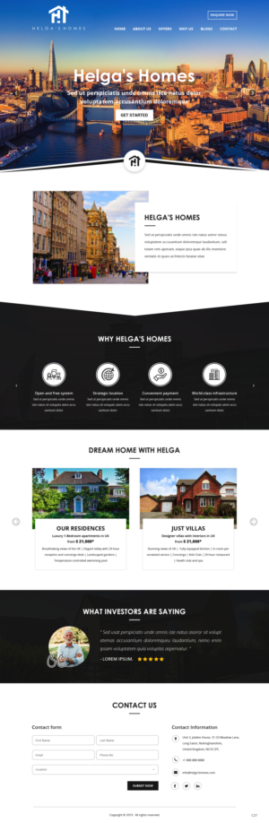 Web Design by pb for this project | Design: #21704006