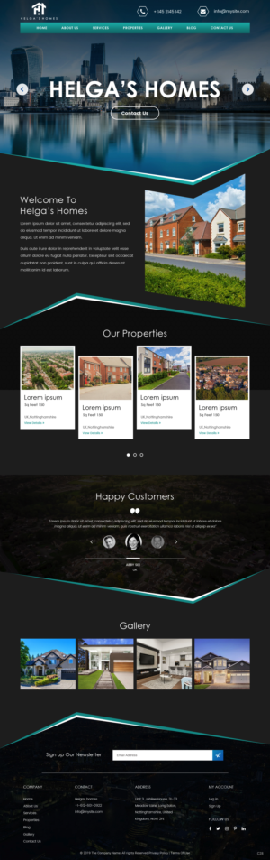 Web Design by pb for this project | Design: #21704007