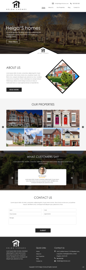 Web Design by pb for this project | Design: #21704011