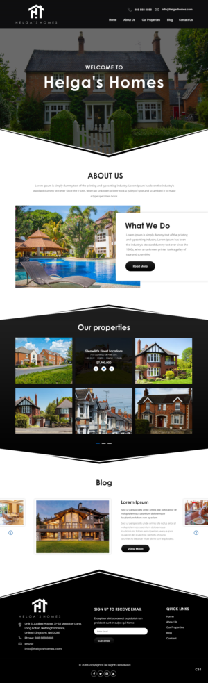 Web Design by pb for this project | Design: #21704012