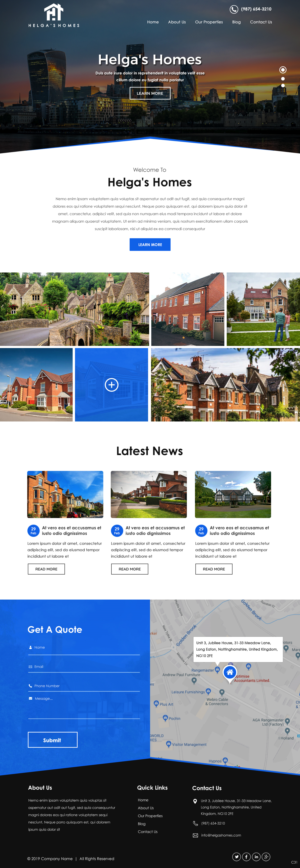 Web Design by pb for this project | Design: #21704013