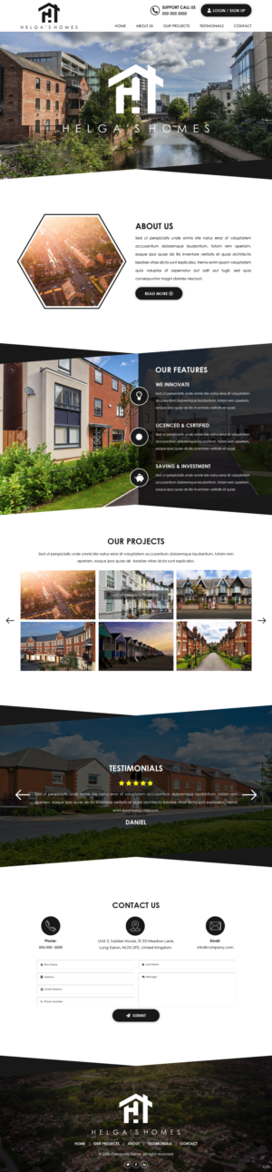 Web Design by pb for this project | Design #21704014