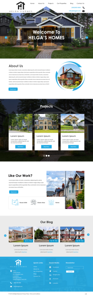 Web Design by pb for this project | Design: #21704015