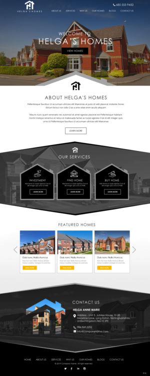 Web Design by pb for this project | Design: #21704017