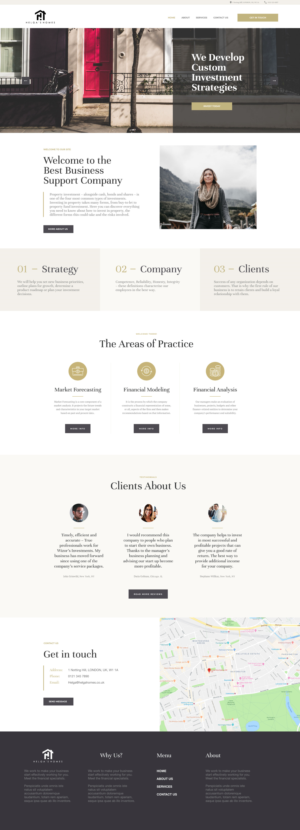 Web Design by NessDesign for this project | Design #21696547