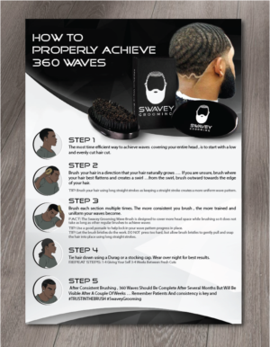 Swavey Grooming Flyer Insert  | Diseño de Flyer por alex989