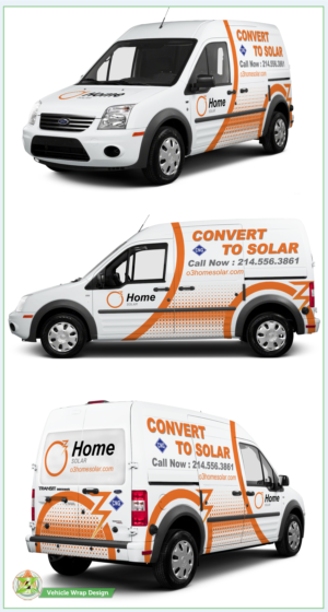 Solar Company Van Wrap | Diseño de Rotulación de Vehículo por Azhoeck