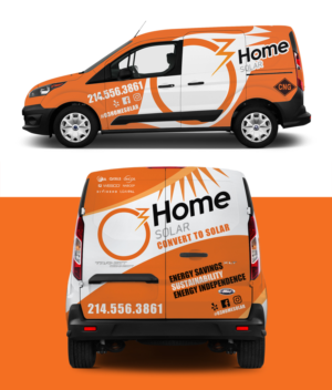 Solar Company Van Wrap | Diseño de Rotulación de Vehículo por StarGraphics