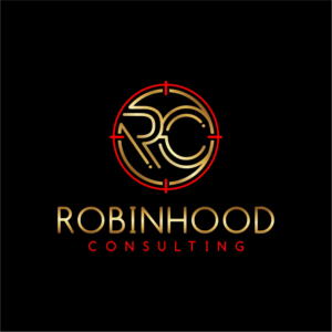 Robinhood Consulting, the text and logo can be together as one design or separate | Logo Design by DesignLima