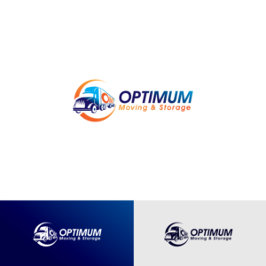 Logo Design by Maxo-Biz for Optimum Moving&Storage | Design: #21702031
