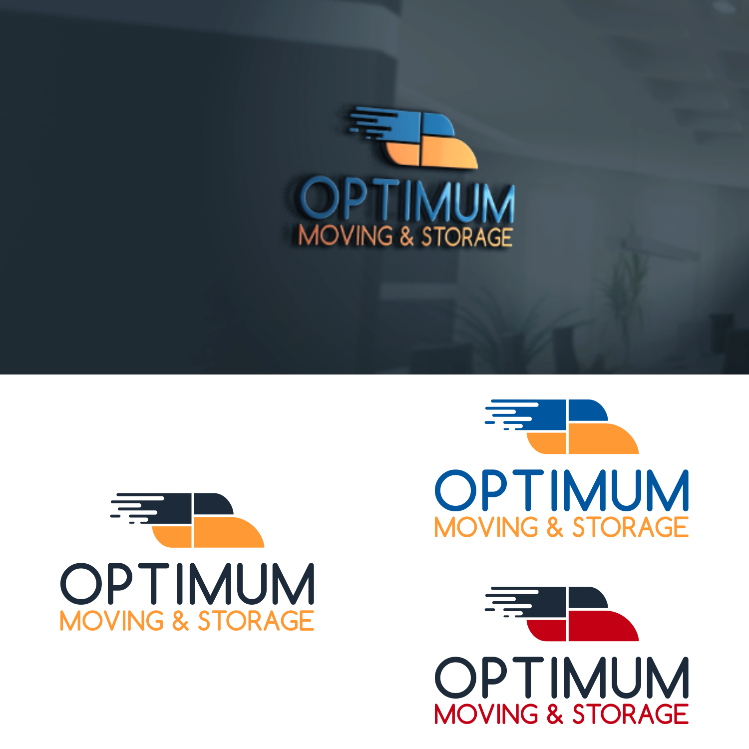 Design de Logo par sinau_nggambar pour Optimum Moving&Storage | Design #21700356