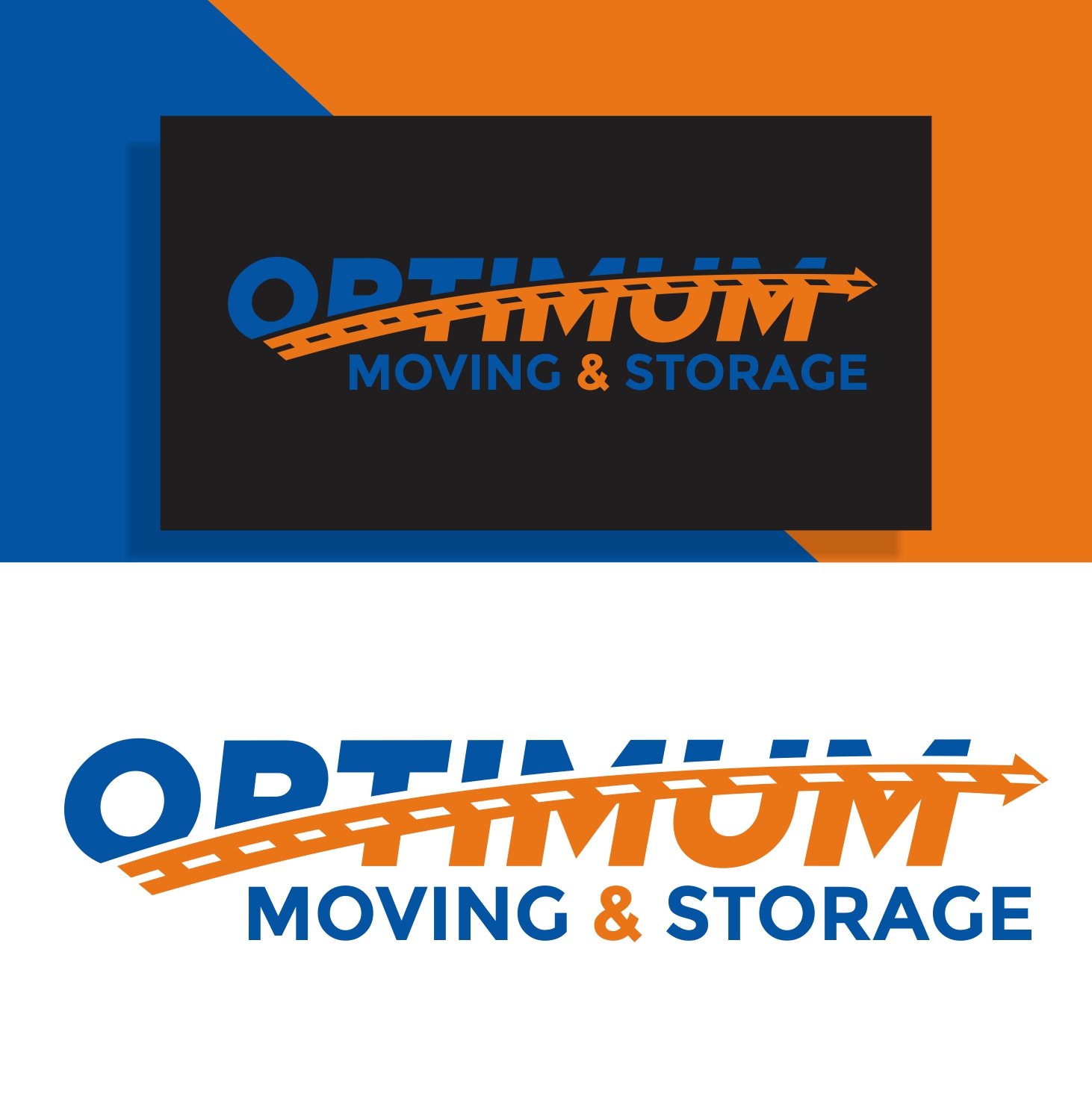 Logo Design by K-Ranj design for Optimum Moving&Storage | Design: #21702220