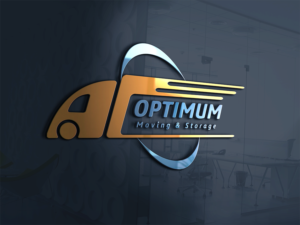 Logo Design by martin flores 2 for Optimum Moving&Storage | Design: #21723034
