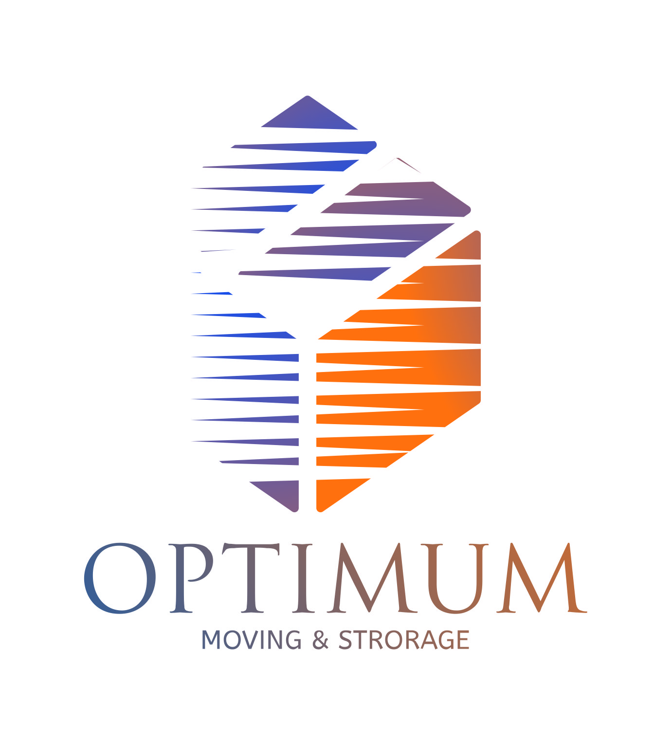 Logo Design by Ananda Rizqi for Optimum Moving&Storage | Design #21707749