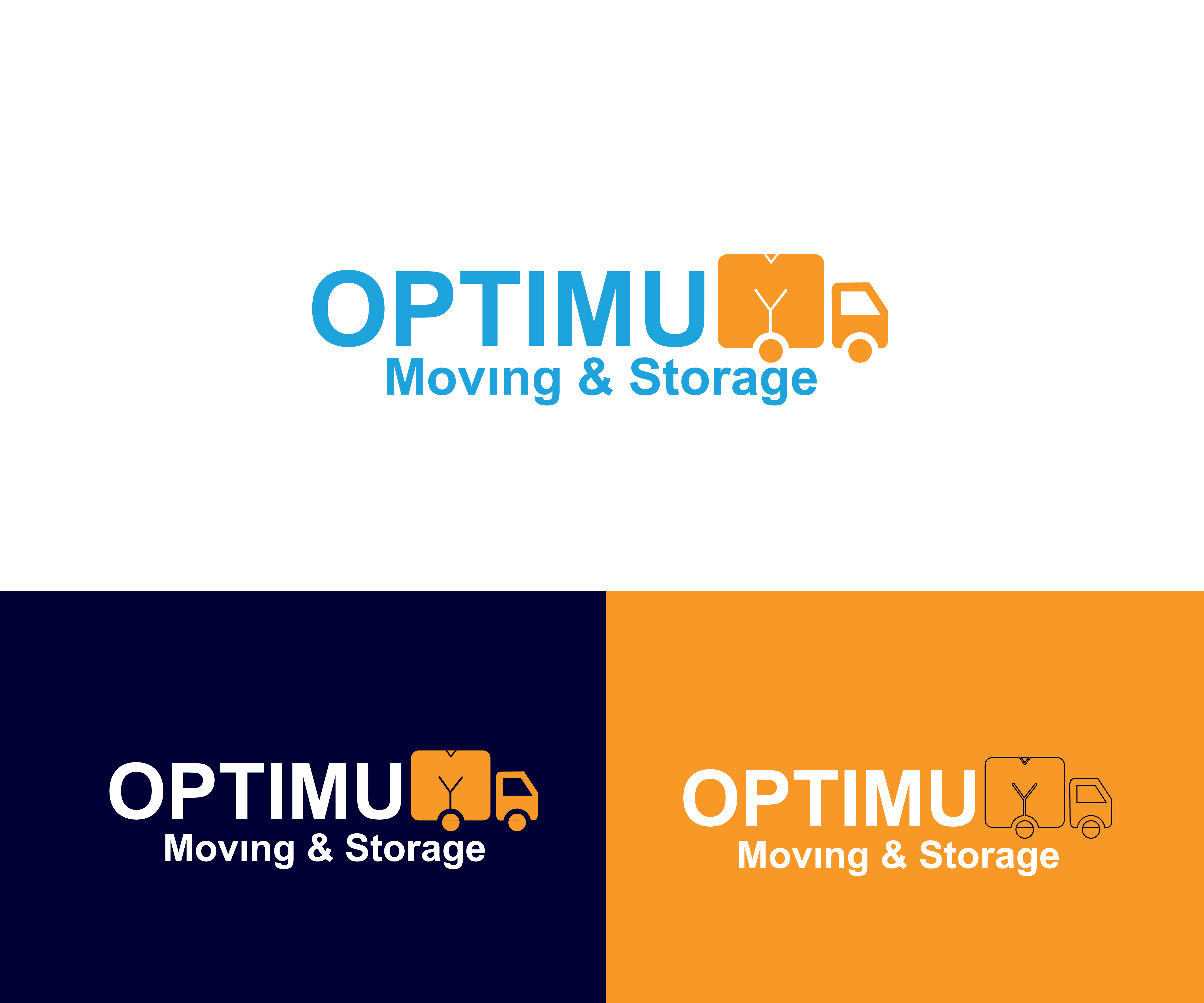 Logo Design by Fnazali for Optimum Moving&Storage | Design #21705545