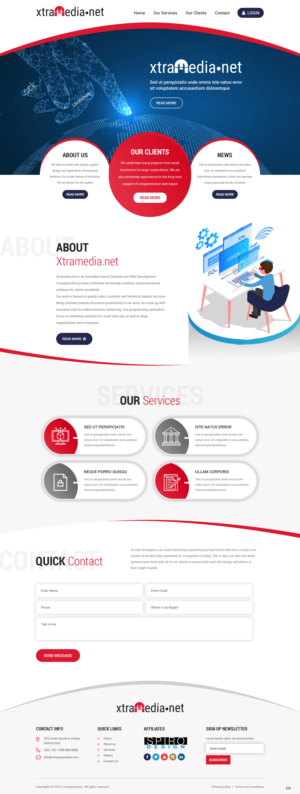 Web Design by pb for this project | Design: #21710096