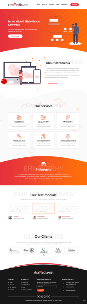 Web Design by pb for this project | Design: #21710098