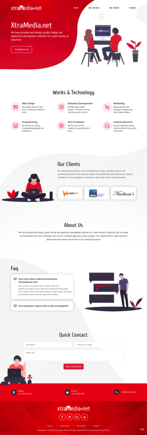 Web Design by pb for this project | Design: #21710102