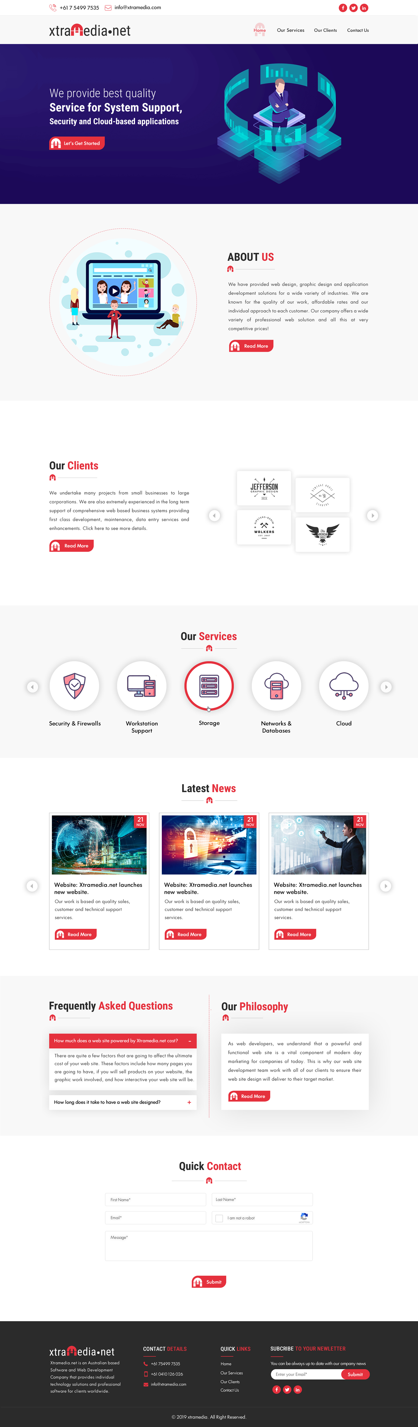 Web Design by Sbss for this project | Design #21755321