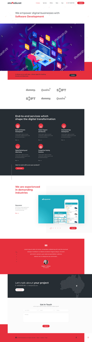 Web-Design von Ved Web Services für dieses Projekt | Design: #21717978