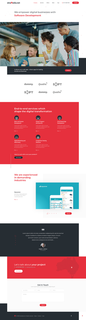 Web Design by Ved Web Services for this project | Design #21717986