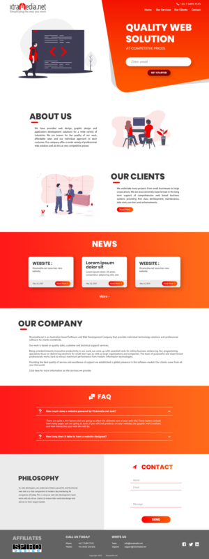 Web Design by TrishaGonzales