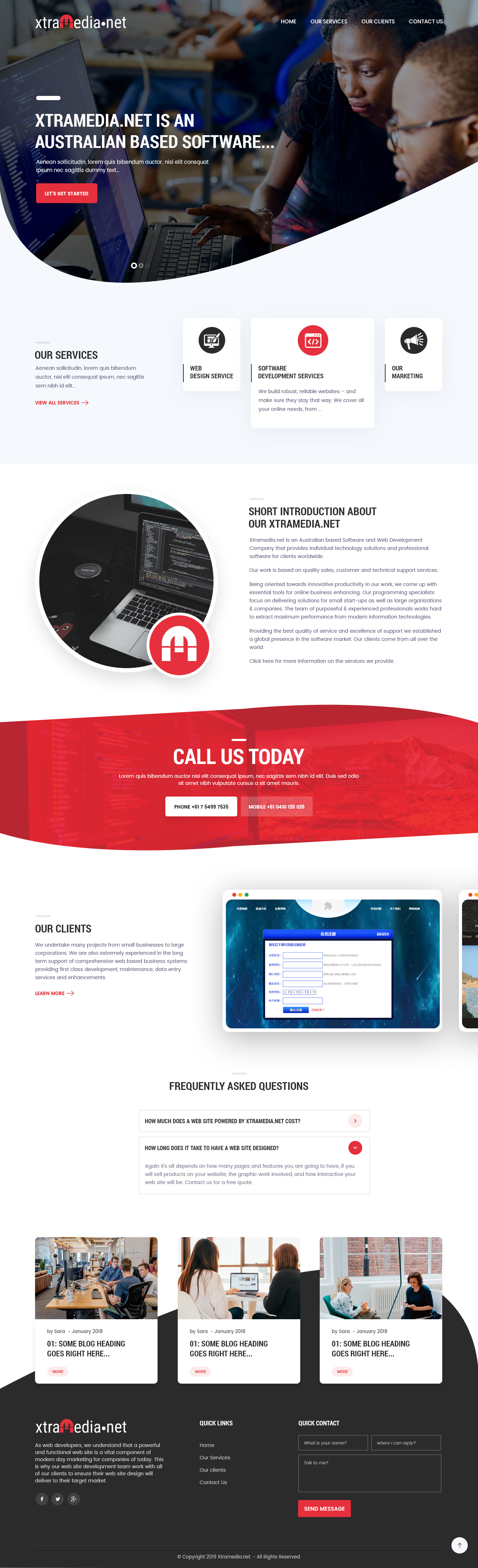 Diseño Web por syrwebdevelopment para este proyecto | Diseño #21724778
