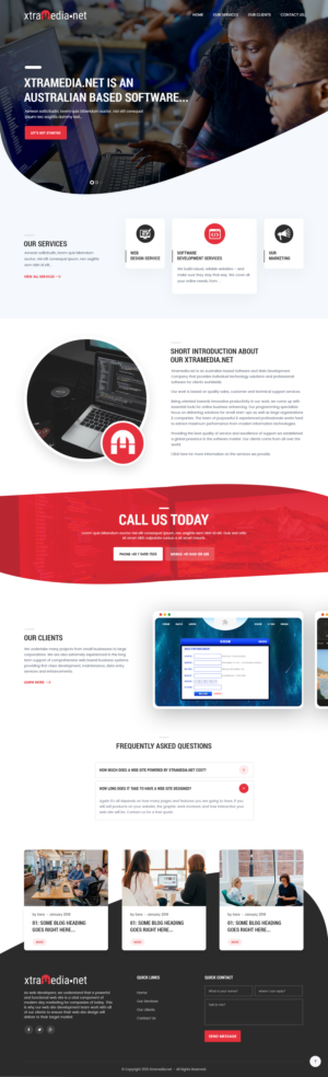 Web Design by syrwebdevelopment for this project | Design #21724778