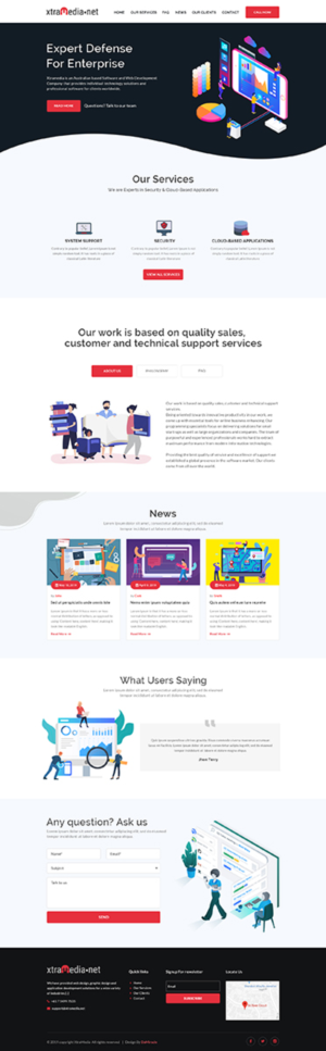 Web Design by Da Miracle for this project | Design #21735934