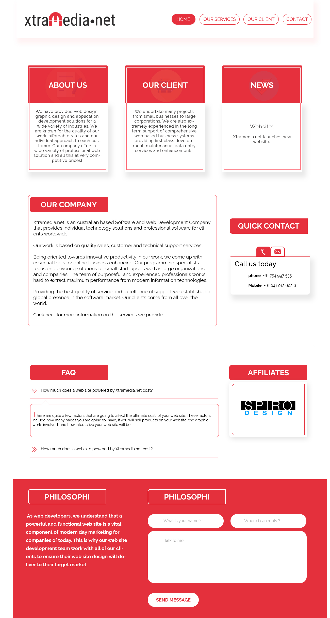 Web Design by khushal990 for this project | Design #21735448