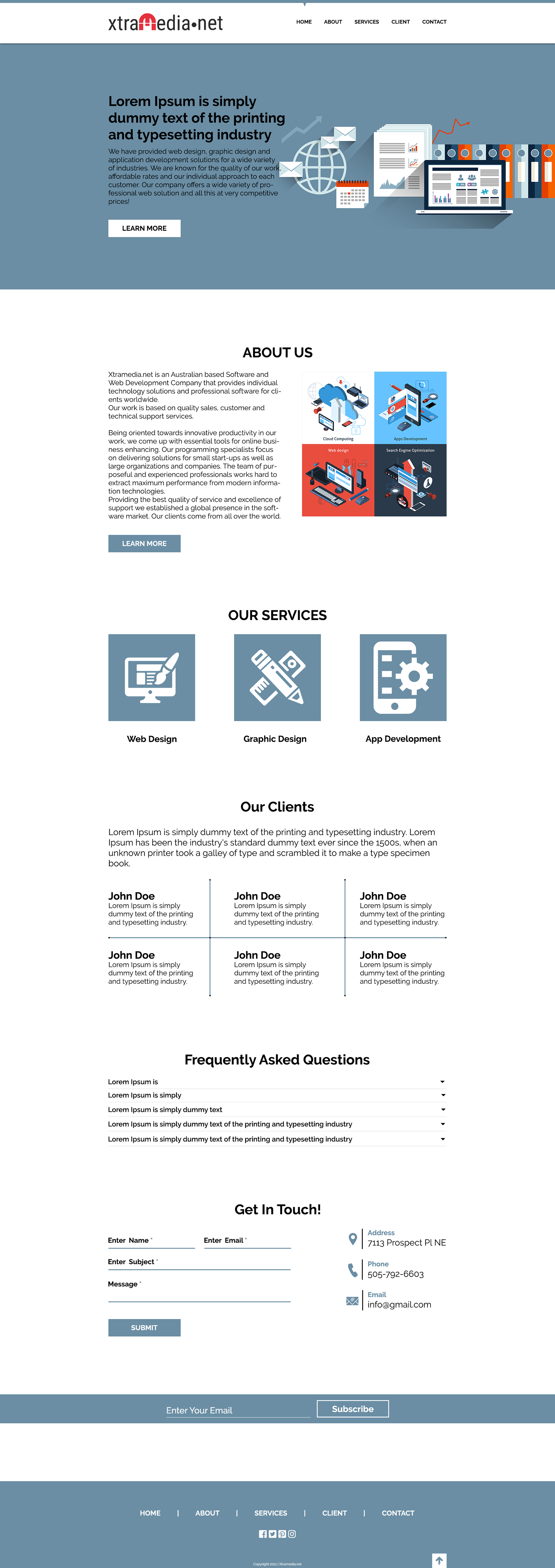 Web-Design von Tanveer Apon für dieses Projekt | Design #21751985