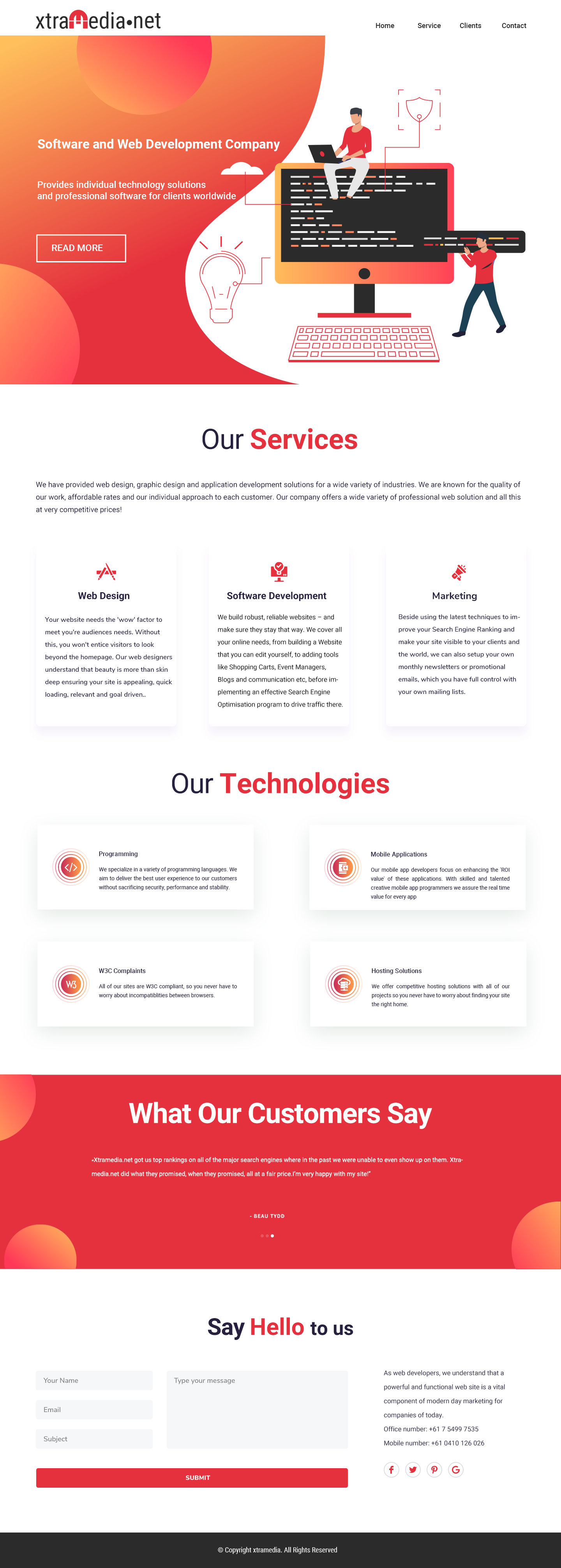 Web Design by John Designs for this project | Design #21758114