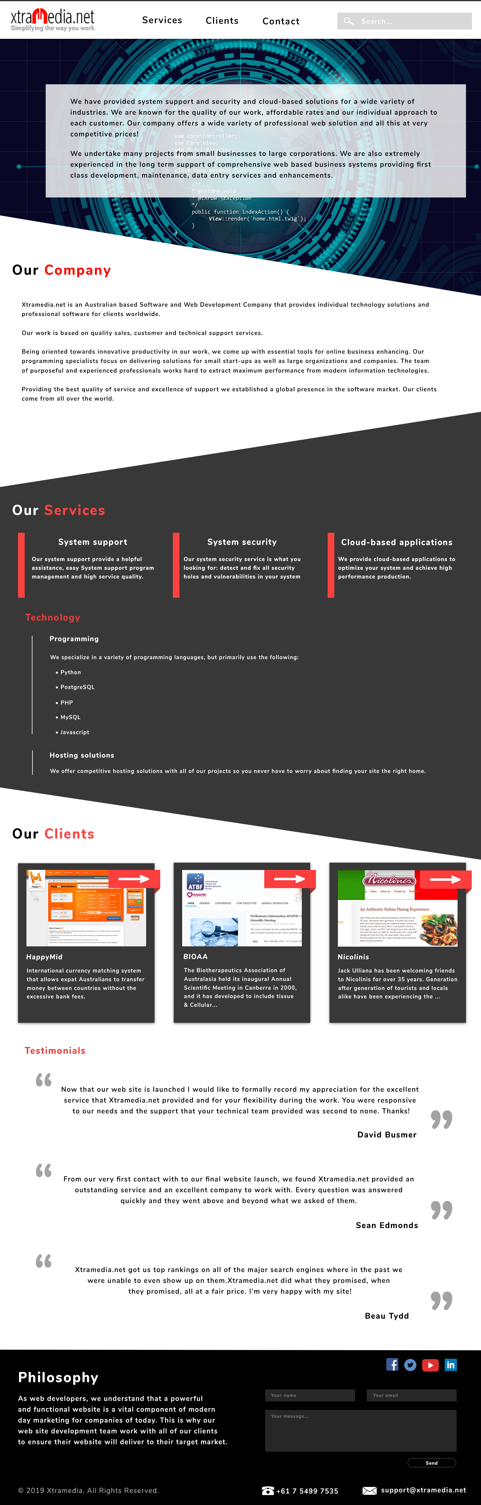 Web Design by Someone 123 for this project | Design #21729477