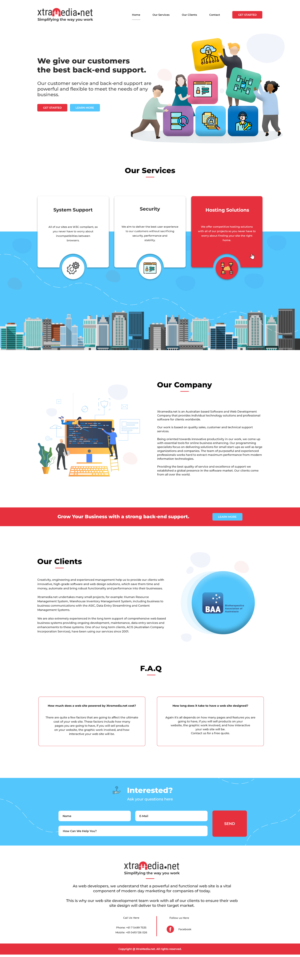 Web Design by Vansh 1208