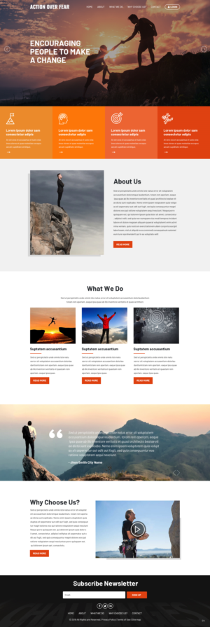 Wordpress Design by pb for this project | Design: #21710069