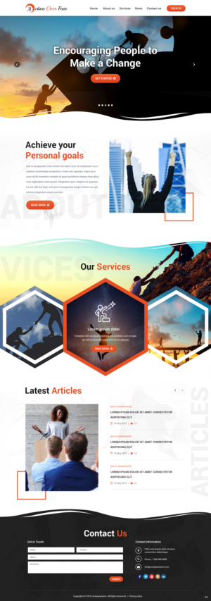 Wordpress Design by pb for this project | Design: #21710071